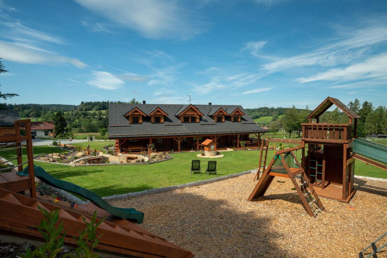 Apartmány Srub Výtoňka Lipno Přední Výtoň Exterior foto