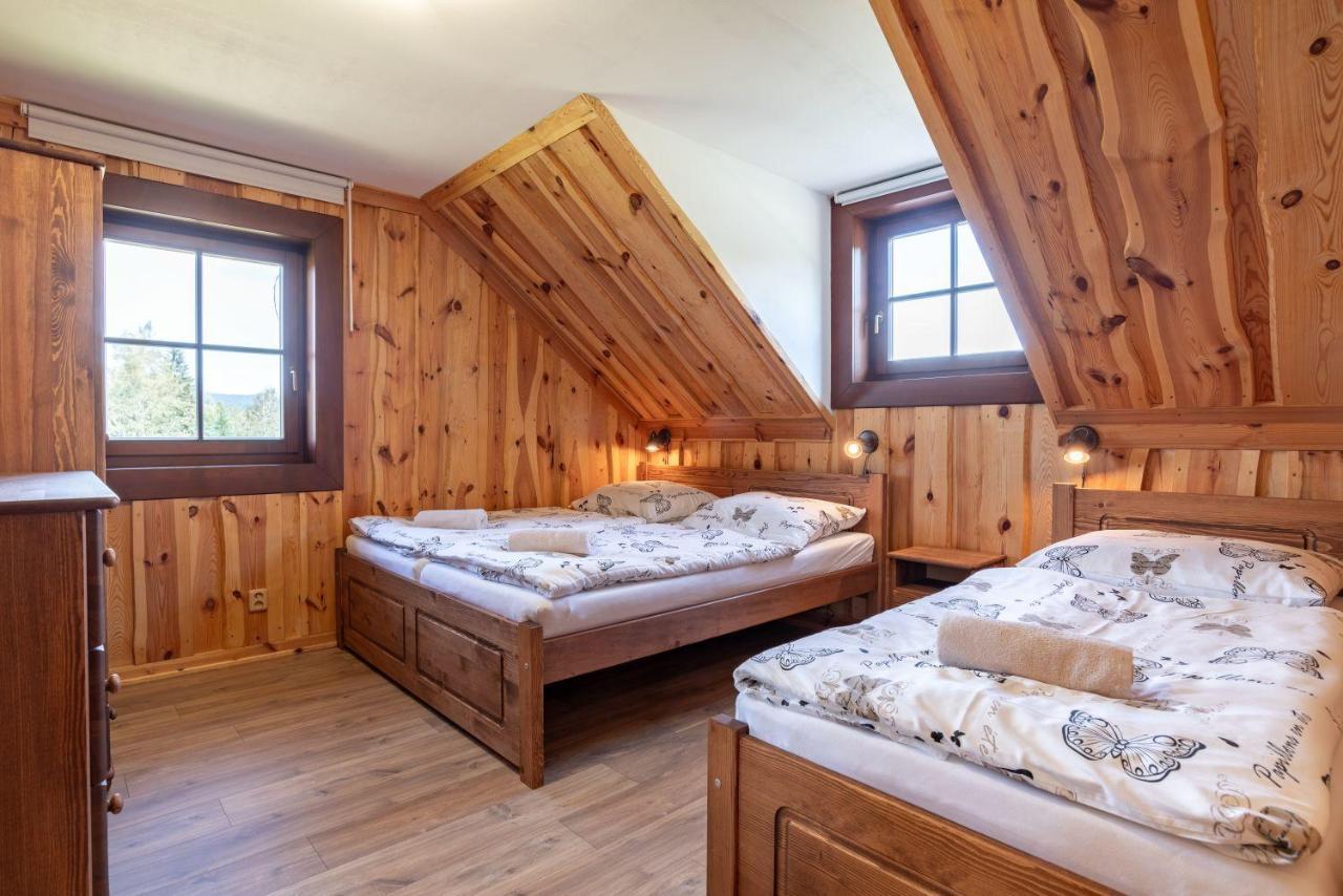 Apartmány Srub Výtoňka Lipno Přední Výtoň Exterior foto