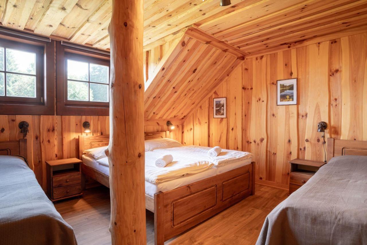 Apartmány Srub Výtoňka Lipno Přední Výtoň Exterior foto