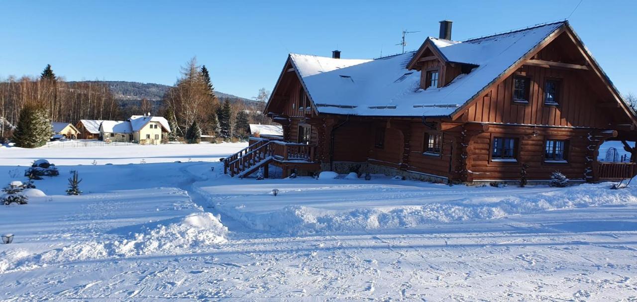 Apartmány Srub Výtoňka Lipno Přední Výtoň Exterior foto